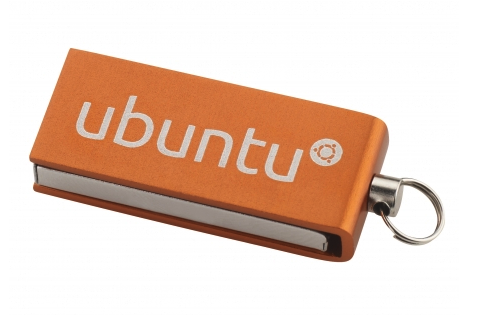 Ubuntu 8GB Mini USB flash drive.png