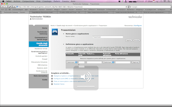 Immagine di configurazione Router Fast Web